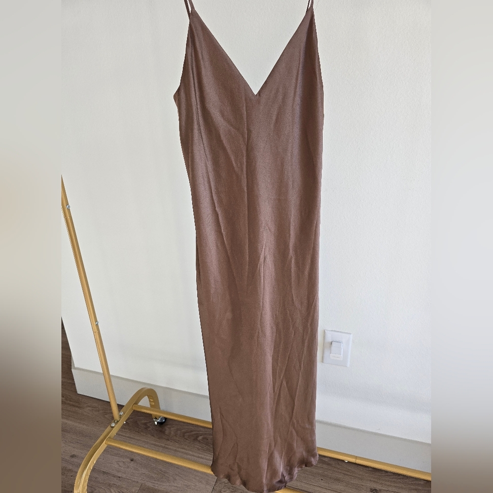 LAGENCE SILK DRESS